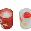 Vela Decoris de cristal h6,8cm corazón