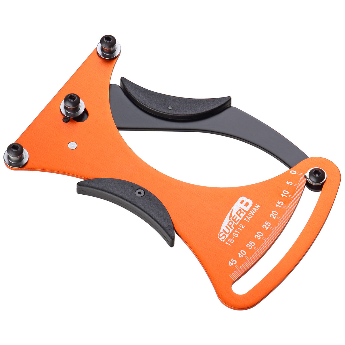 Medidor de voltaje de radios TB-ST12 Acero Orange Gris