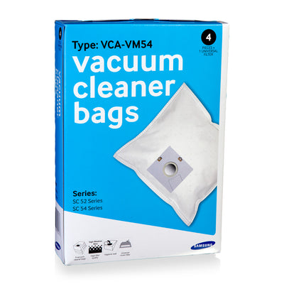 Samsung VCA-VP54 Pust Bags 4 pezzi per VCC54, VCC5480, SC5480, SC5450