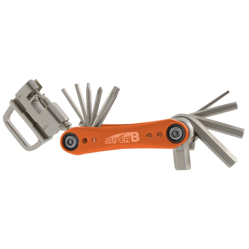 Multitool TB-FD40 17 Funzioni 73 x 45 mm in acciaio inossidabile arancione