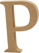 Creative Company Letter P MDF 13CM, 1 °.