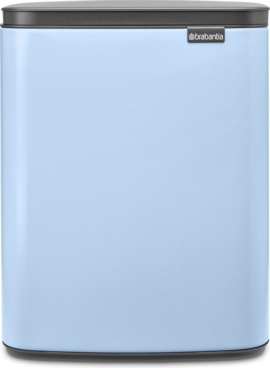 Brabantia bo prullenbak - 12 liter - dreamy blue