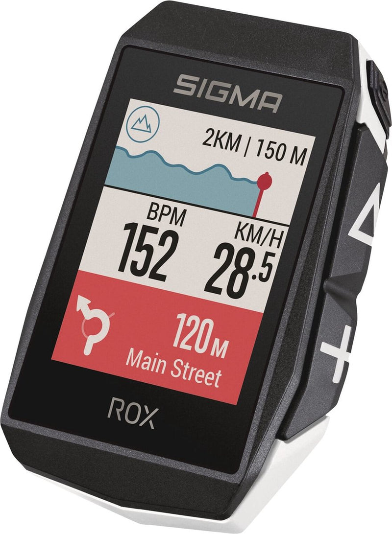 Sigma Rox 11.1 EVO GPS HR Conjunto WI Wi Short Butler+Ant+BLE Borst+USB-C