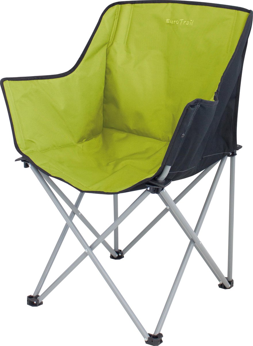 Eurotrail campingstoel kampala - lime groen