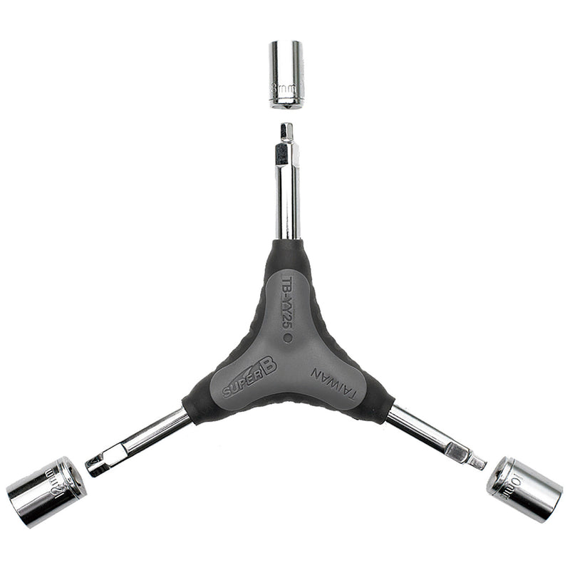 Llave de tres brazos super b tb-yy 25