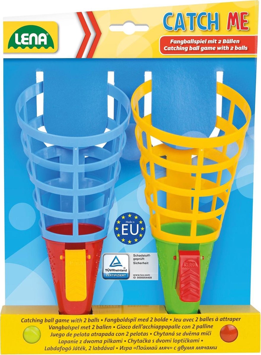 Gioco Lena Catch Cup, 4 pezzi