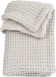 Coperta per culla Meyco Baby Waffle Teddy - greige - 100x150 cm - 2.0 tog