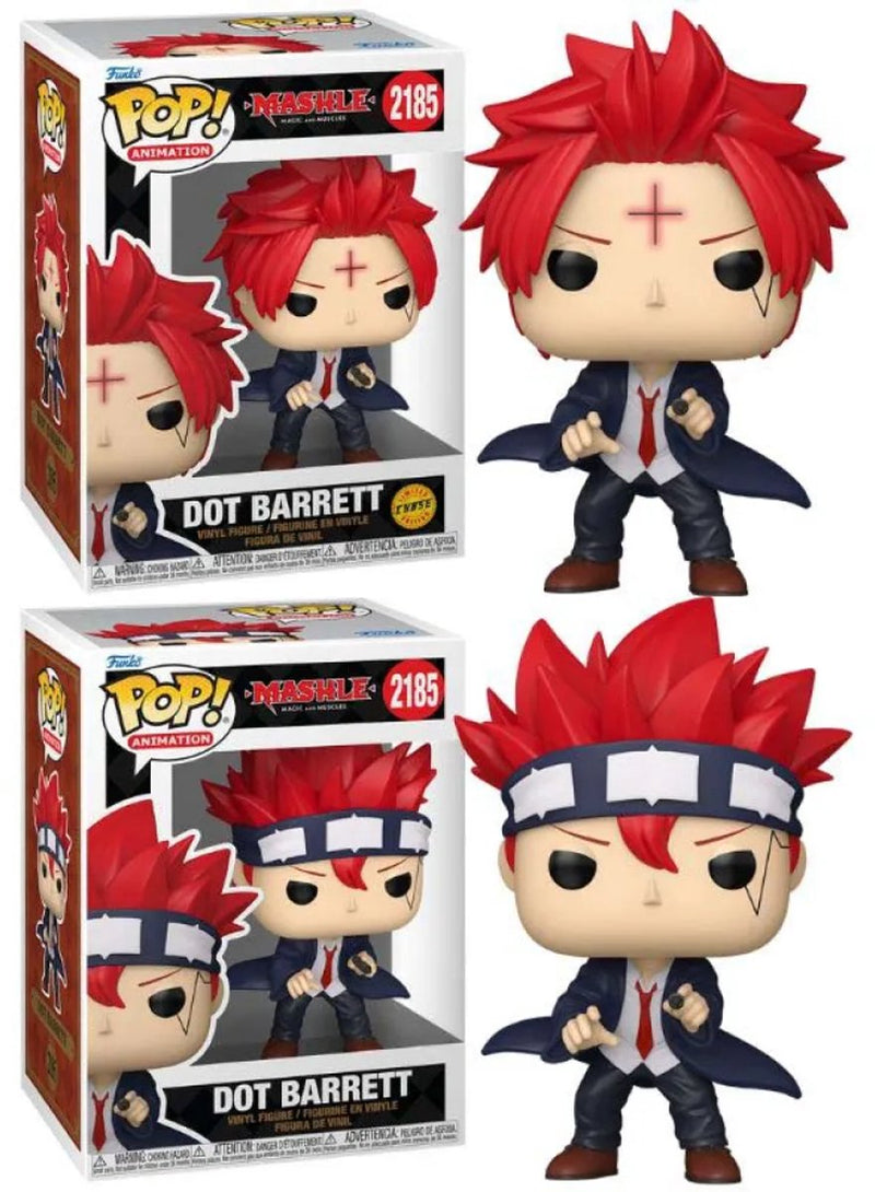Funko mashle dot barrett (pop! Animation) (chase edition möglich) statuetta in vinile 2185 unisex pop! - neutro - standard