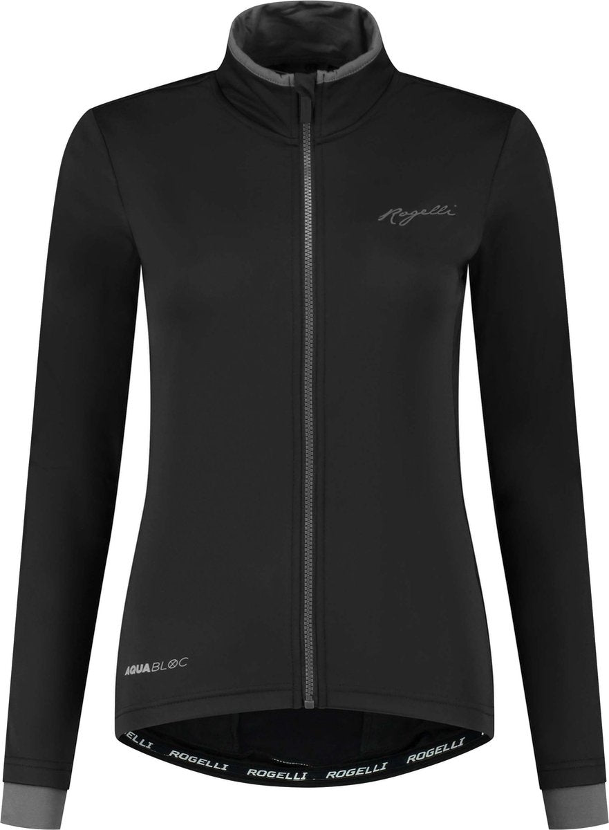 Giacca da ciclismo essenziale Rogelli invernale da donna - nera - xl