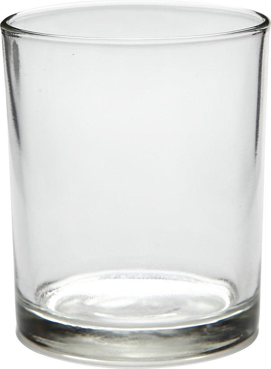 Vela de té Creativ company, h: 8,3 cm, d 6,9 cm, 240 ml, 12 piezas 1 caja