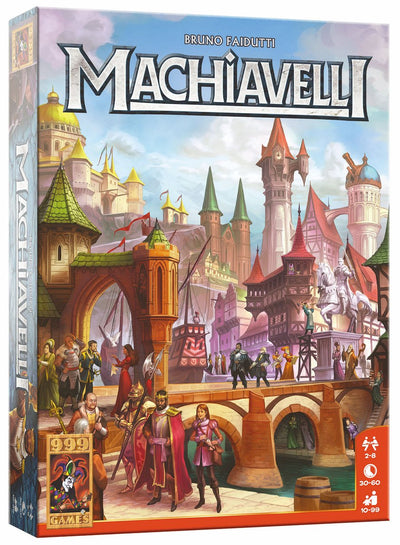 999Games juego de cartas de maquiavelo