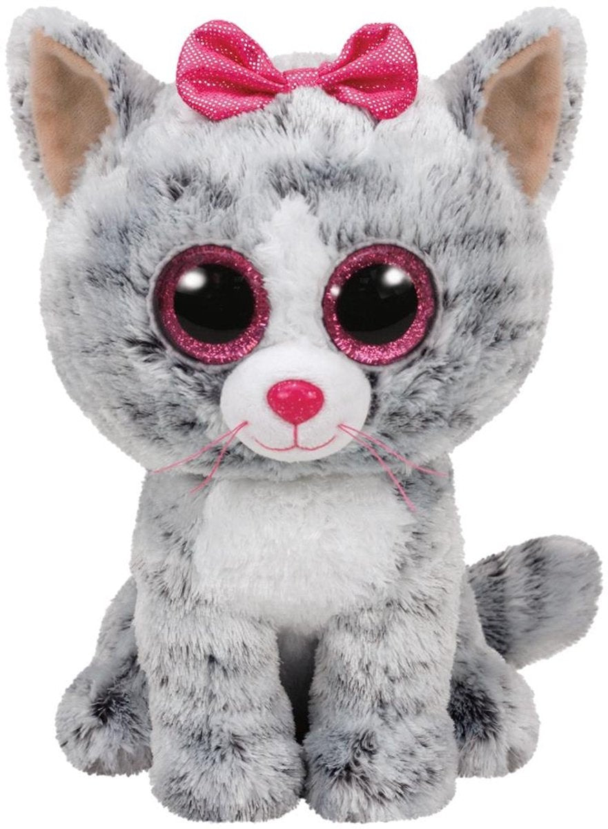 Ty Beanie Buddy Cuddle Cat Kiki