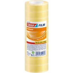 Nastro adesivo Tesa 33x15 trasparente confezione 10 pz
