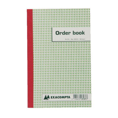 Libro de pedidos 3137x 13,5x21cm línea sin imprimir triplicado nl fr