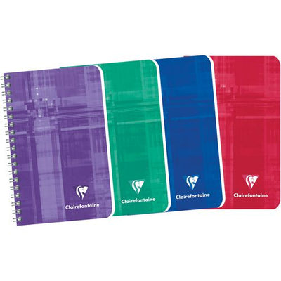 Spiraalschrift 8582 pp 90g m2 7,5x12cm geruit 4x4mm 50vel