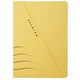 Carpeta insertable secolor djois 3153106 a4 220x310mm amarillo