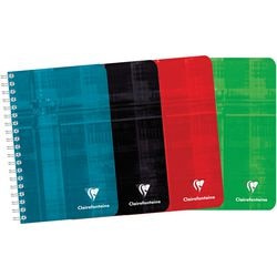 Cuaderno espiral 8602 90g m2 11x17cm rombo 5x5mm 180 páginas 90 hojas