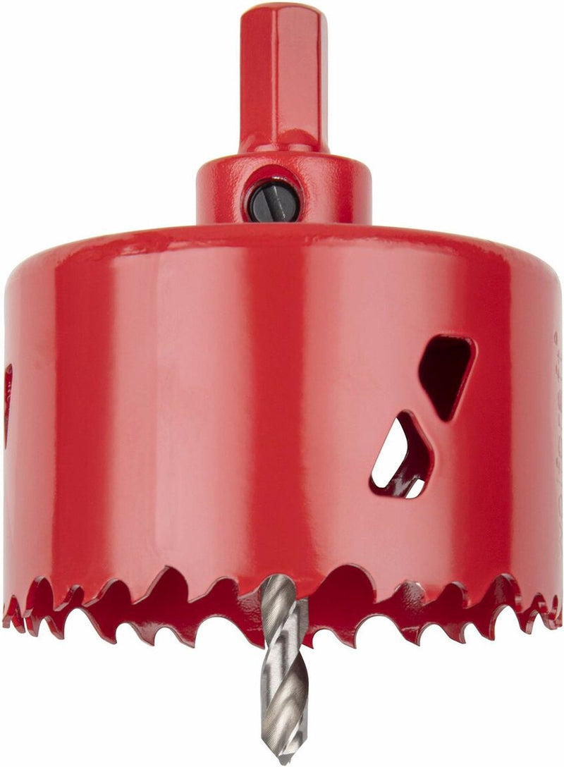 Wolfcraft - sierra de corona 74 mm - broca bim 74 mm - sierra de corona - 5475000