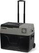 Frigo portatile Steamy-e a compressore elettrico monozona su ruote - 39 litri - 12v e 230v - per auto e campeggio - grigio