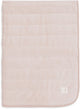 Coperta per culla Jollein - 75x100 cm - coste in velluto - rosa canina
