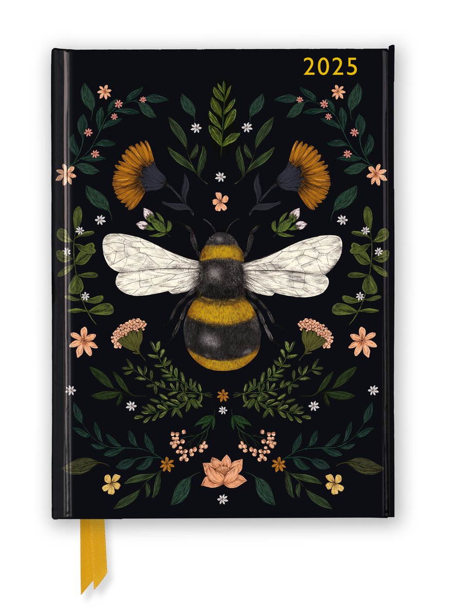 Jade Mosinski: agenda di lusso Bee 2025 - pagina da visualizzare con note