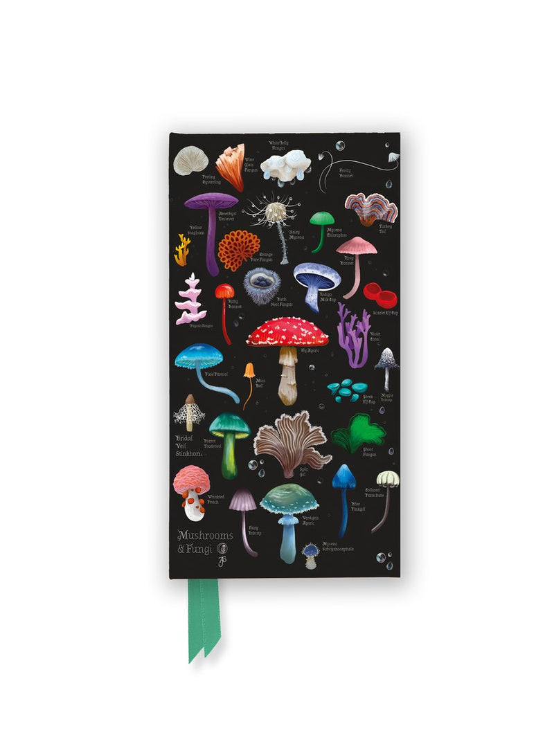 Anna stead: mushrooms fungi (foiled slimline journal)