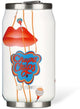 Tazza termica Les artistes paris lattina 280ml - con cannuccia integrata - chupa kiss - lp-a4346