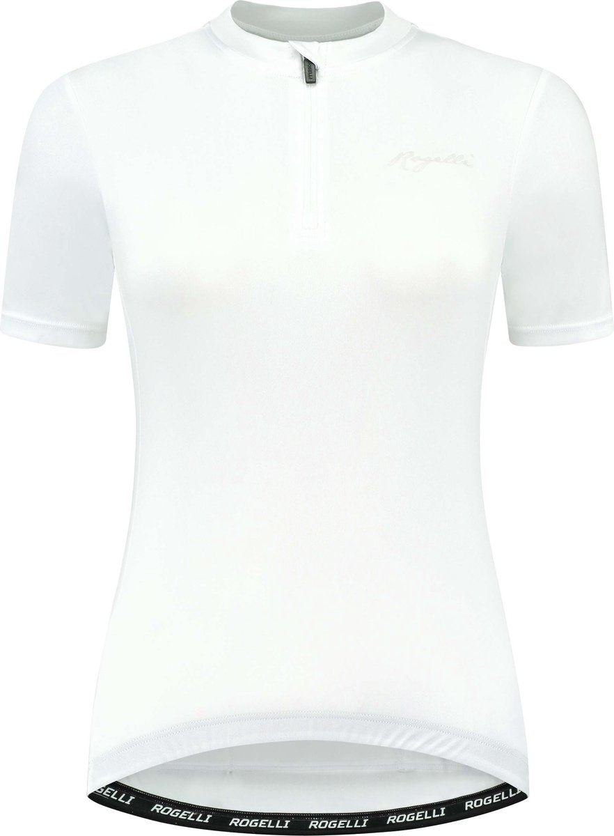Maglia ciclismo Rogelli core donna - maniche corte - bianco - s