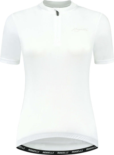 Maglia ciclismo Rogelli core donna - maniche corte - bianco - s
