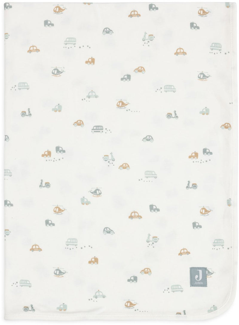 Coperta per culla Jollein in jersey 75x100 cm - coperta per culla per bambini - in movimento