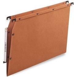 Carpeta colgante lateral elba 500000 240g m2 a4 pulsador fondo en v