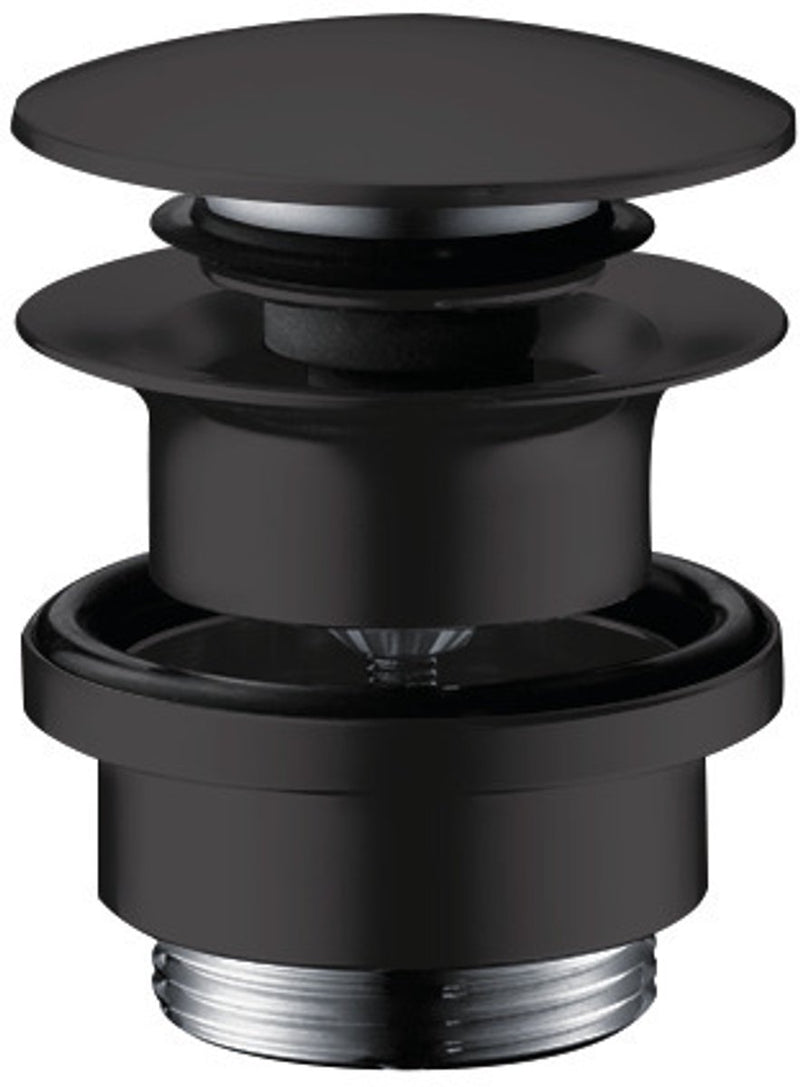 Piletta Hansgrohe piletta 1 1 4 click per miscelatori lavabo e bidet nero opaco