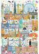 Gibsons - london skyline (by josie shenoy) - 1000 pieces 49×68cm (w×h) - jigsaw puzzle for adults