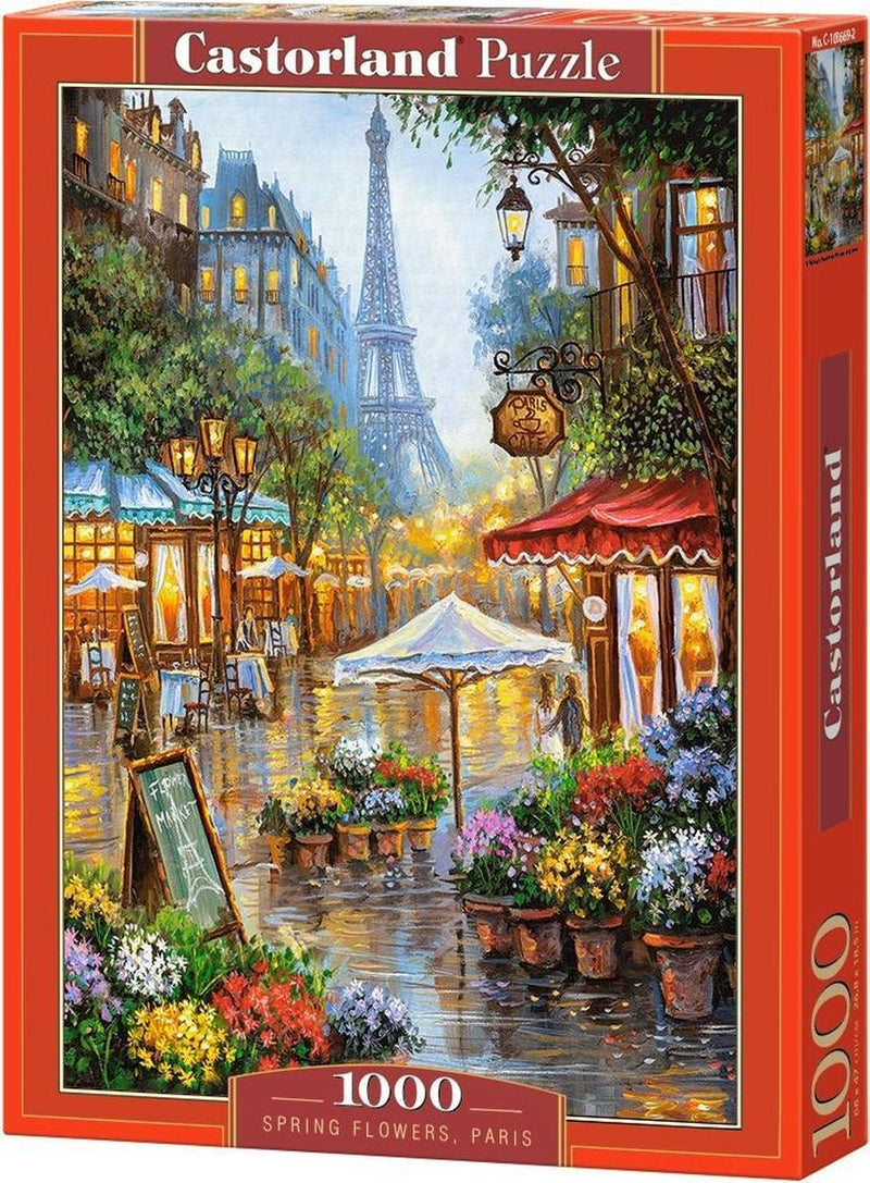 SelectA Castorland gioca a puzzle Spring Flowers Paris, 1000st.