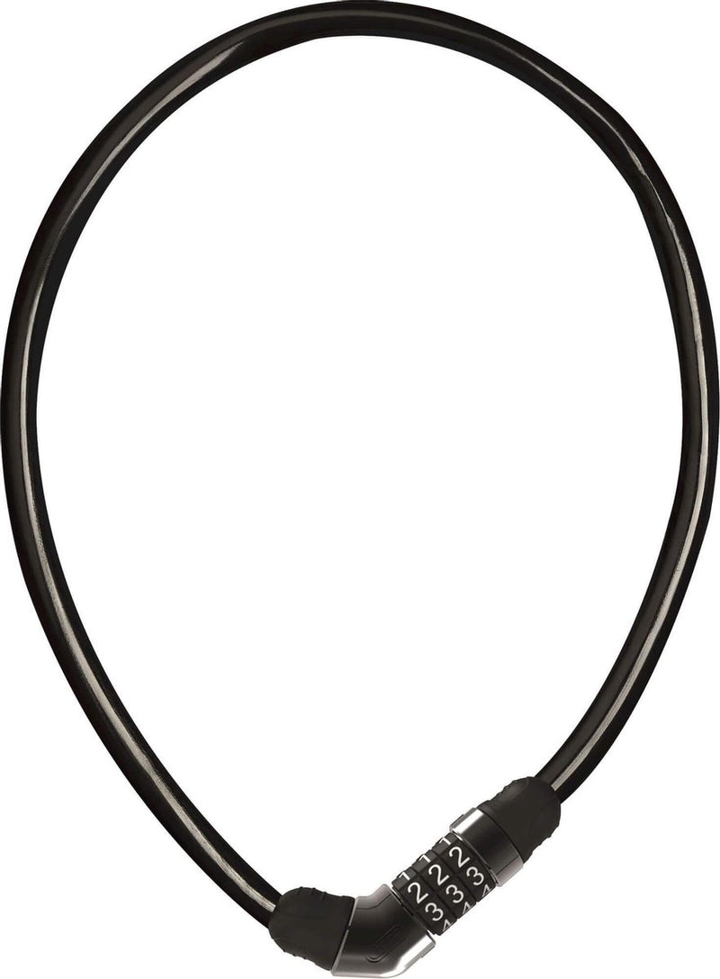 Bloqueo de cable de abus 4408C 65 Negro - 65 cm