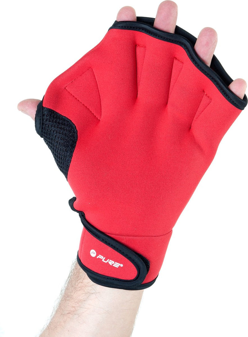 Pure 2 mejorar guantes de natación pure2improve unisex rojo talla l