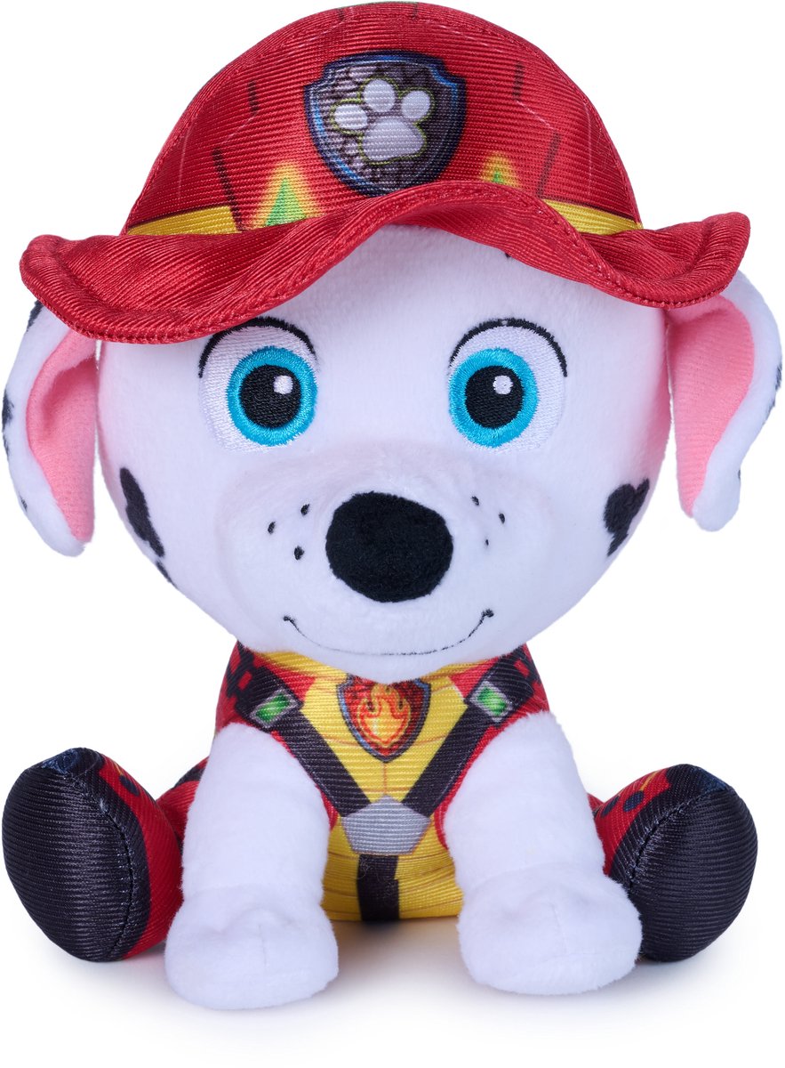Peluche Paw Patrol Gund: The Dino Movie de Marshall, peluche con licencia oficial, artículo de la película, 15,2 cm