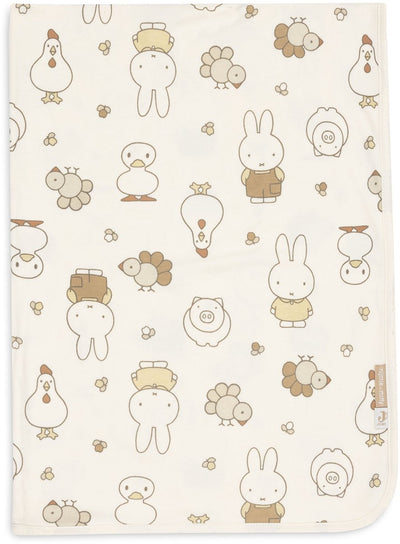 Coperta per bebè Jollein - 75x100 cm - jersey - fattoria di famiglia Miffy