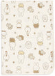 Manta para bebé Jollein - 75x100cm - jersey - miffy family farm