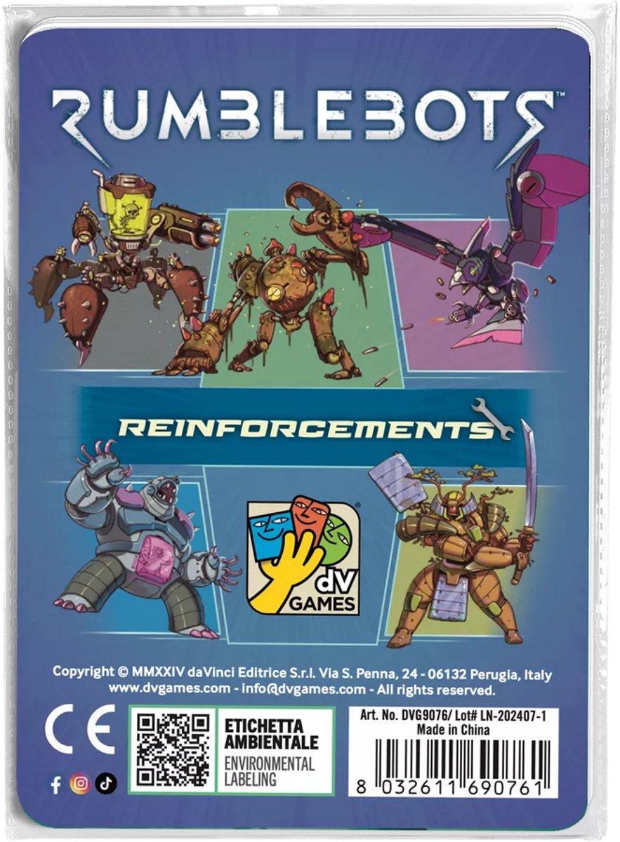 Asmodee rumblebots reinforcements