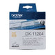 Etichette brother dk11204 54x17mm bianche