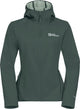 Jack wolfskin Bornberg Hoody W Giacca da esterno da donna - Sago Palm