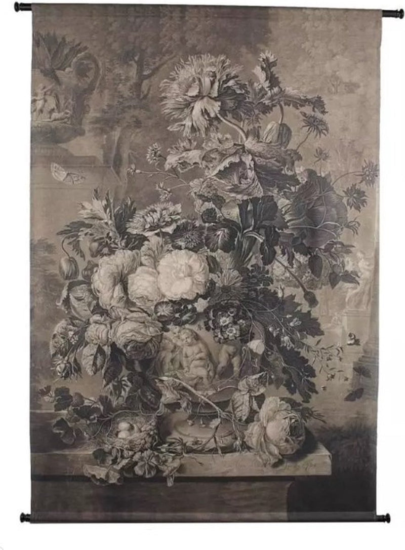 Ramo colgante de pared hd collection marrón 136x3x105cm