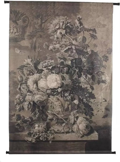 Collezione HD bouquet da appendere a parete marrone 136x3x105 cm