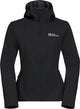 Jack wolfskin Bornberg Hoody W Giacca da esterno da donna-nera