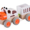 Tractor para vacas Wonderworld con remolque+1