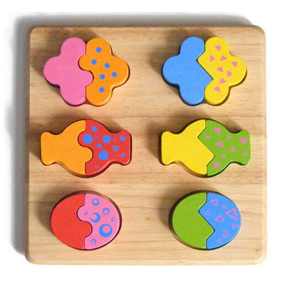 Pintoy Pintoy Mix and Match Form Puzzle