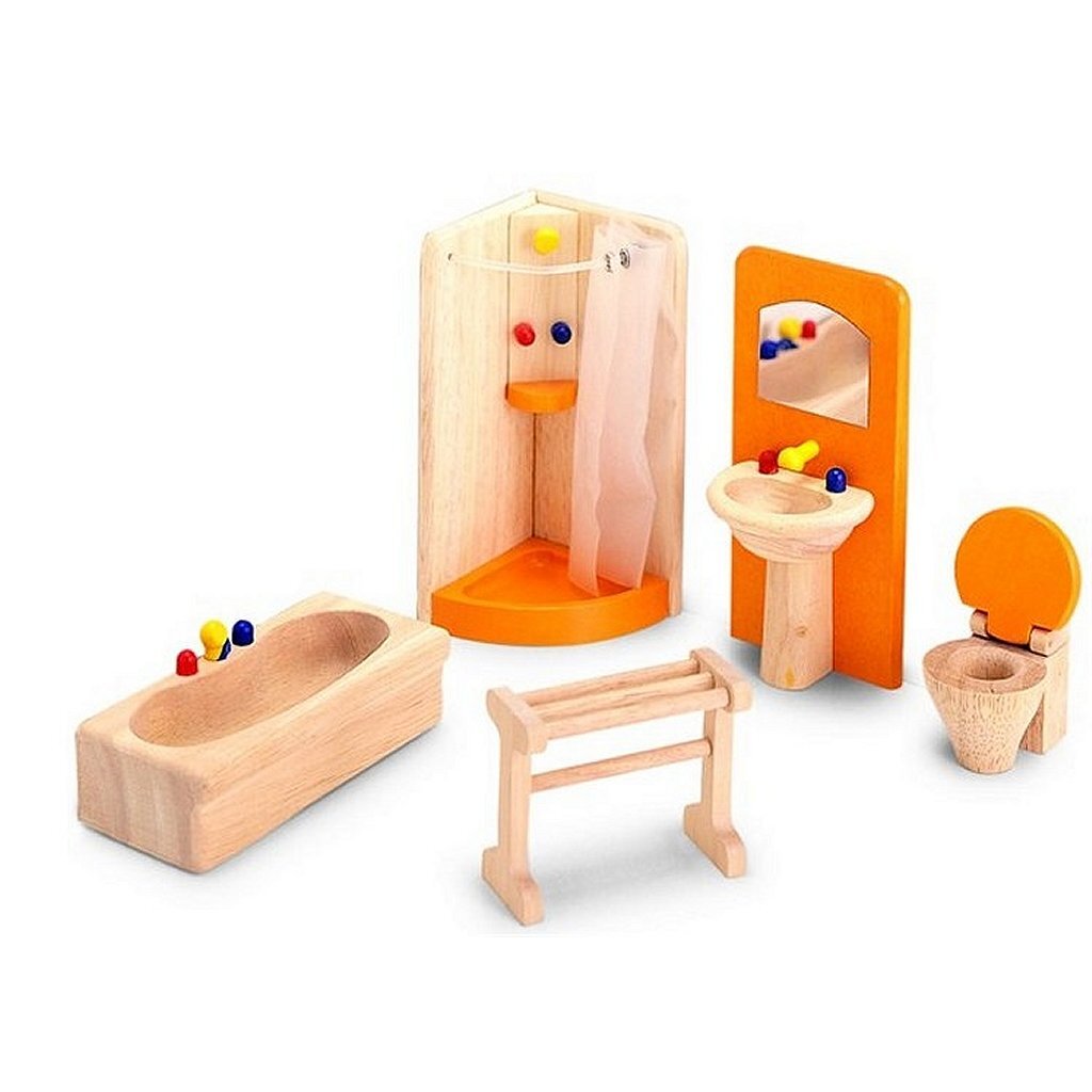 Pintoy Pintoy Baño para Dollhouse