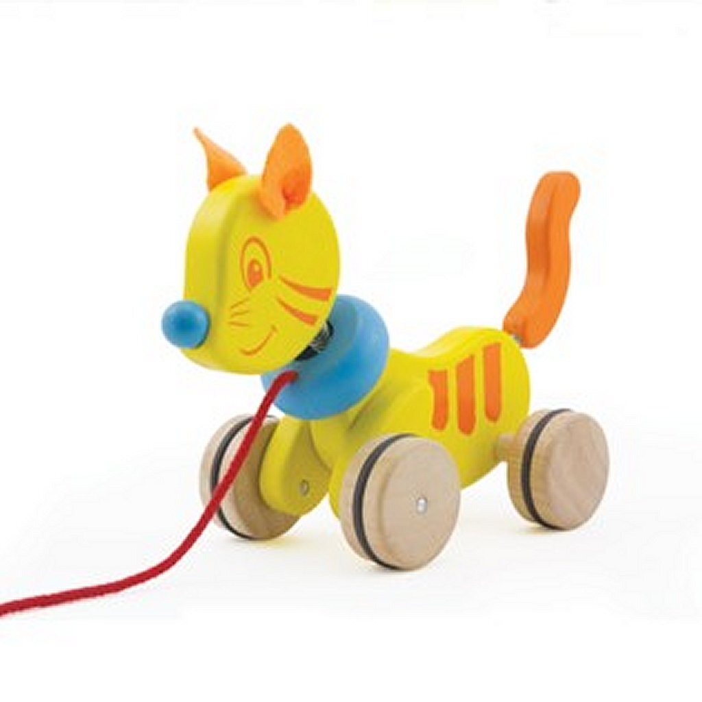 Pintoy Pintoy P13500 Wooden Trek Figura Cat