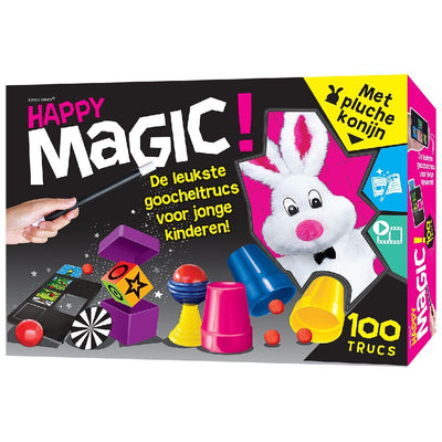 Hanky ​​Panky Toys Happy 100 Tricks + Plush Rabbit